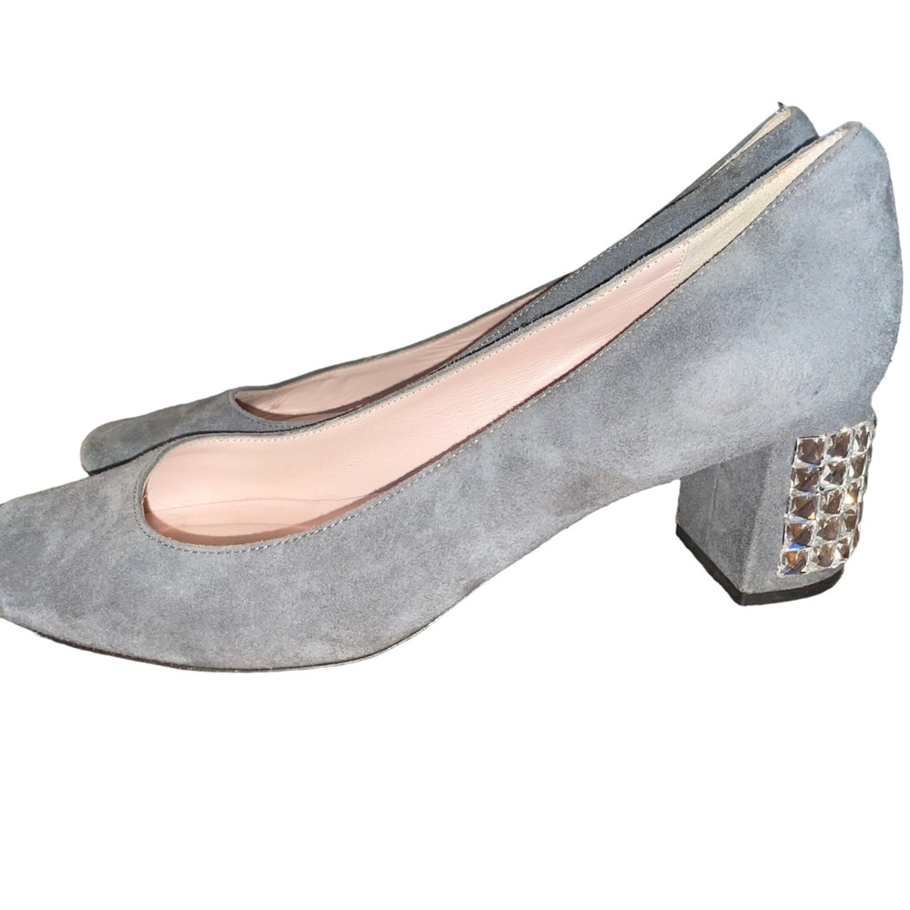 Kate spade suede heels 8.5